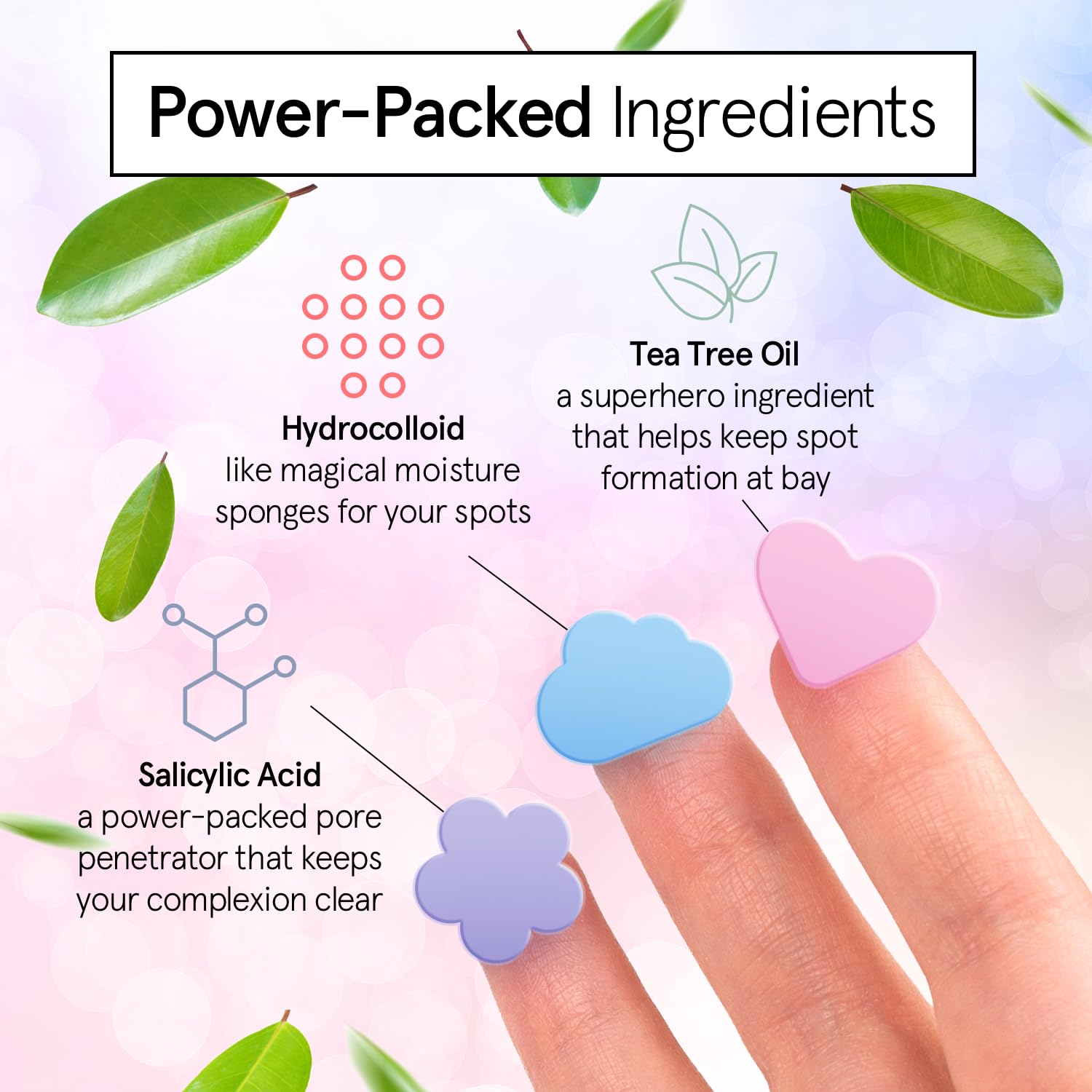 Award Winning Pore Strip - Pimple Patches for Face | Hydrocolloid Acne Patches - Absorbs Zits, Reduces Redness - Cute