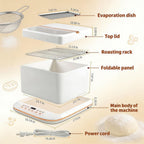 Folding Proofer & Slow Cooker, Collapsible Dough Fermentation Box