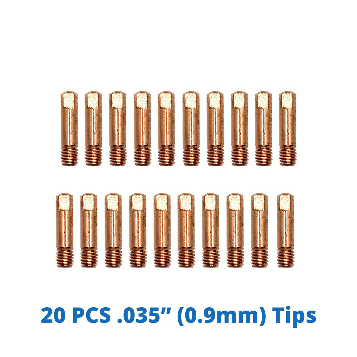Allyearauto Flux Core Nozzle Tips .035", Compatible with Lincoln and More