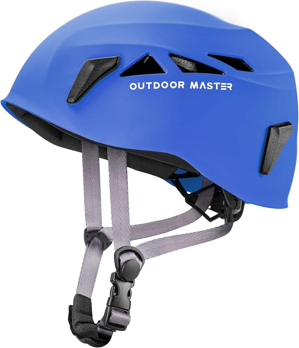 Climbing Helmet Rock Rescue Helmet Adjustable Lightweight Mountaineering Hiking Caving Helmet Adults Work Safety Helmet