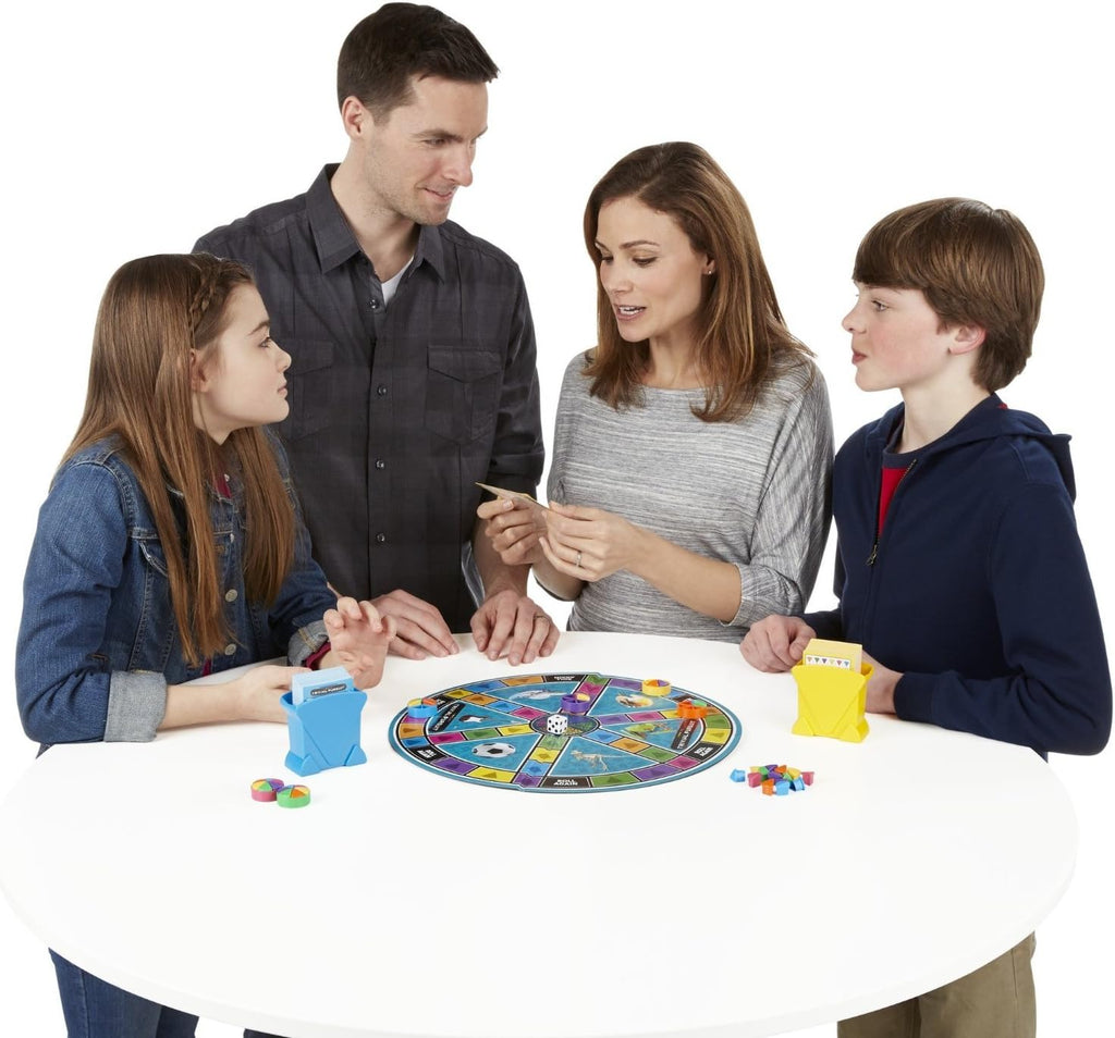 Hasbro Gaming Trivial Pursuit Game: Family Edition Board Game, Family Trivia Games for Adults and Kids, 2+ Players
