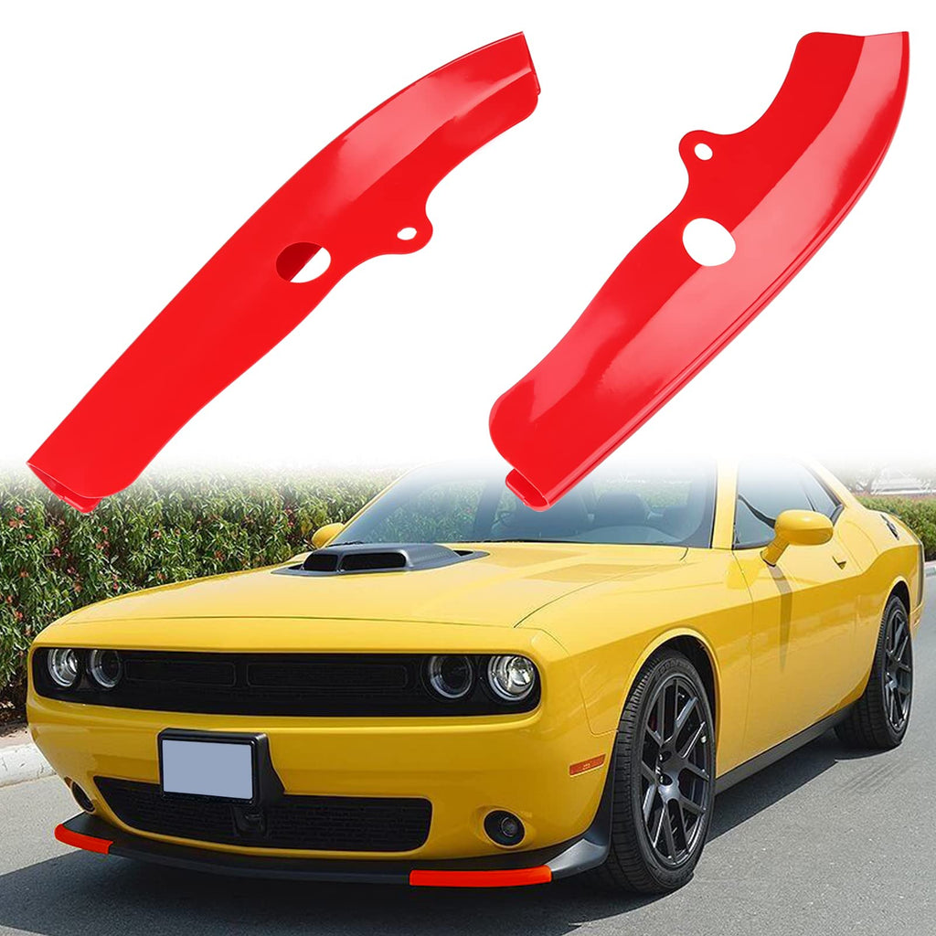 Front Bumper Lip Splitter Protector Compatible with Dodge Challenger