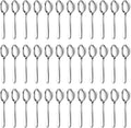 36 Pieces Teaspoons Set (6.2 inch), Spoon Silverware, Stainless Steel Tea Spoons, Mirror Polished Small Teaspoon