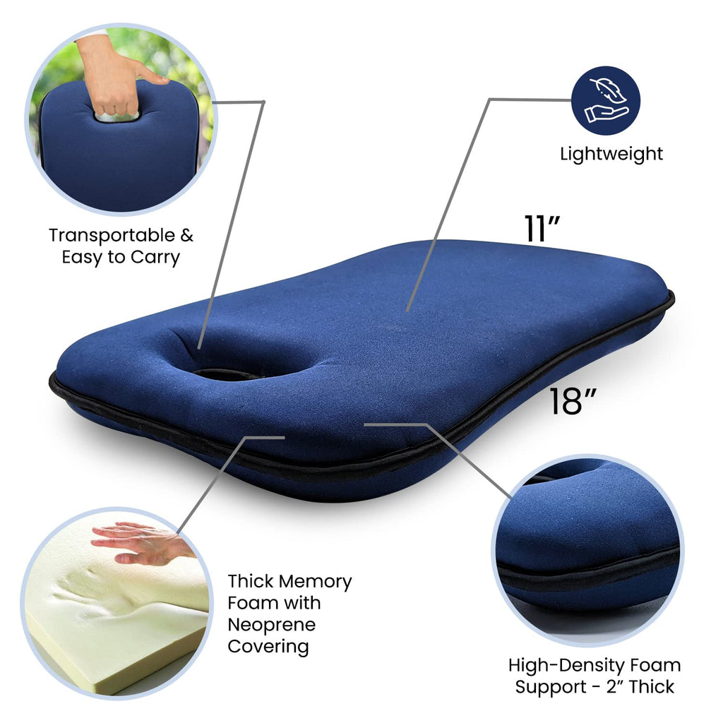 Extra Thick Knee Pad, Garden Kneeling Pads Gardening Yoga Baby Bath Exercise Flooring Cleaning Kneeler, High-Density