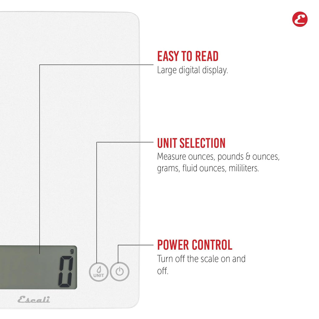 Arti Digital Food Scale, Multi-Functional Kitchen Appliance, Precise Weight Measuring and Portion Control, Baking and