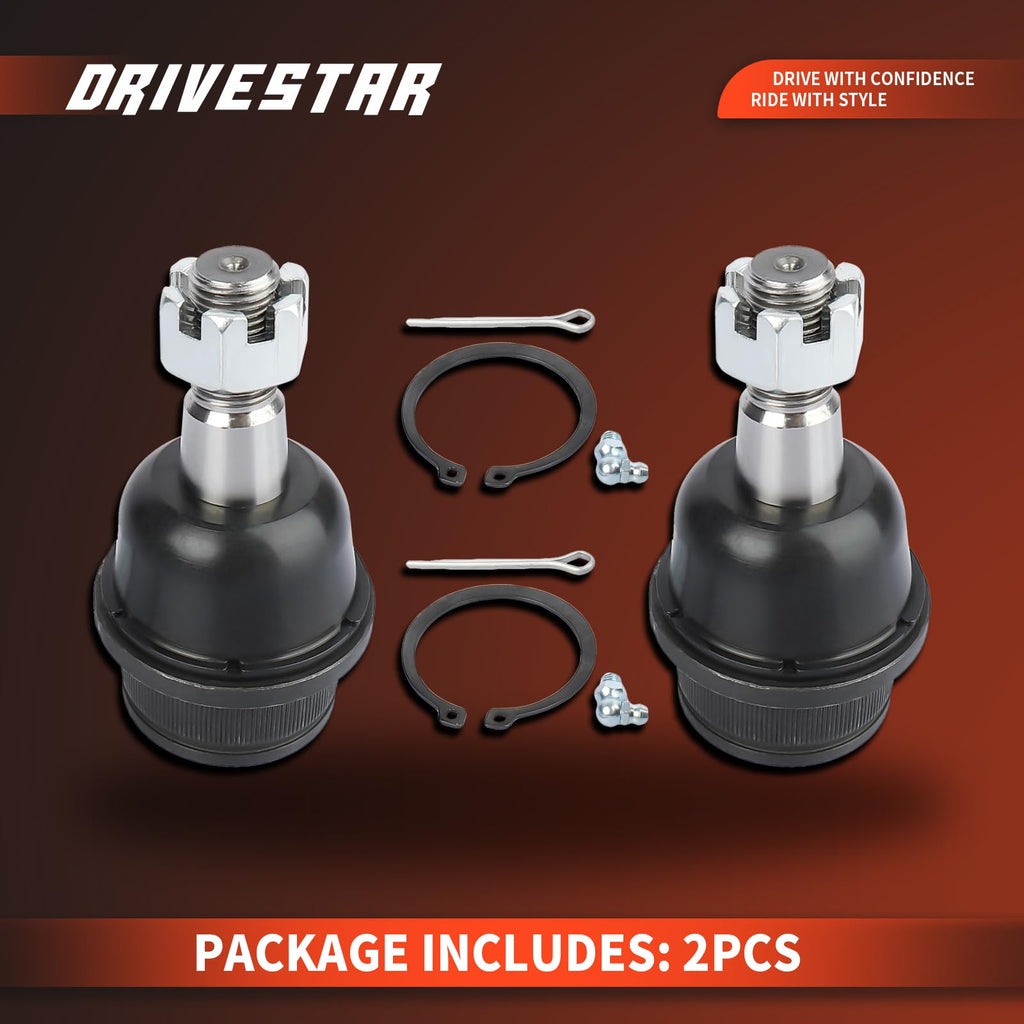 DRIVESTAR 2 PCS Front Lower Ball Joint, Compatible with Ford Lincoln