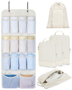 Hanging Compression Packing Cubes 6 Set Cruise Travel Essentials