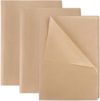 200 Sheets Brown Tissue Paper, 20 x 30 Inch Large Acid Free Tissue Paper Bulk for Gift Packaging,Clothing, Crafts