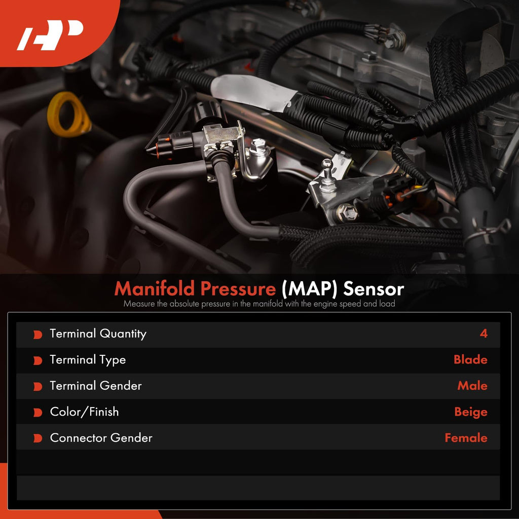 A-Premium Engine Oil Pressure Switch Sensor Compatible with Mack