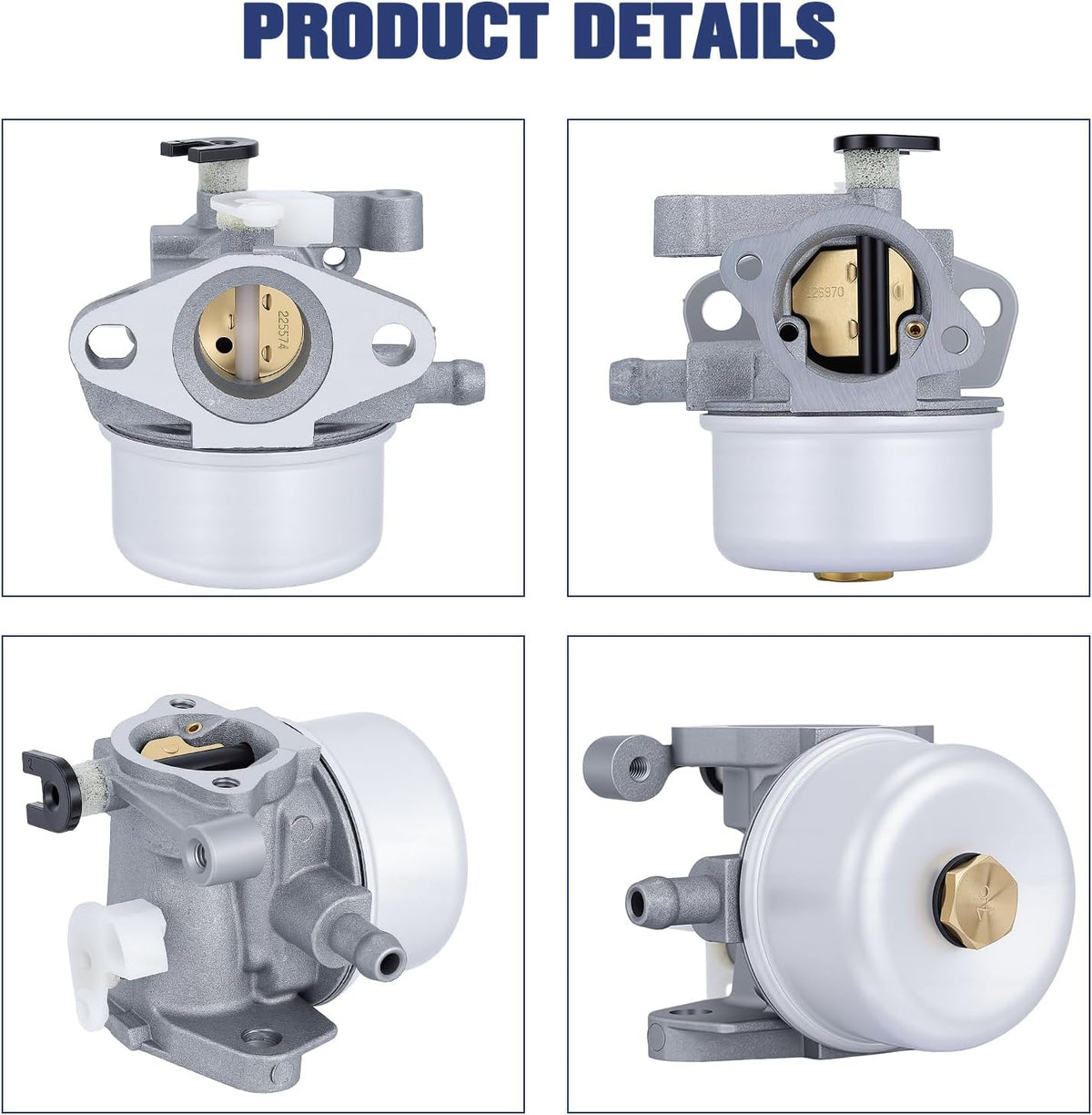 Powtol 799866 Carburetor for Brigg and Straton 190CC 675 Series Engine