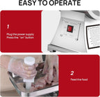 Commercial Meat Grinder #12,0.9HP Electric Meat Grinder