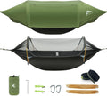 Camping Hammock Tent with Mosquito Net & RainFly, 3 in 1 Waterproof Portable Sleeping Hammock Bug Backpacker