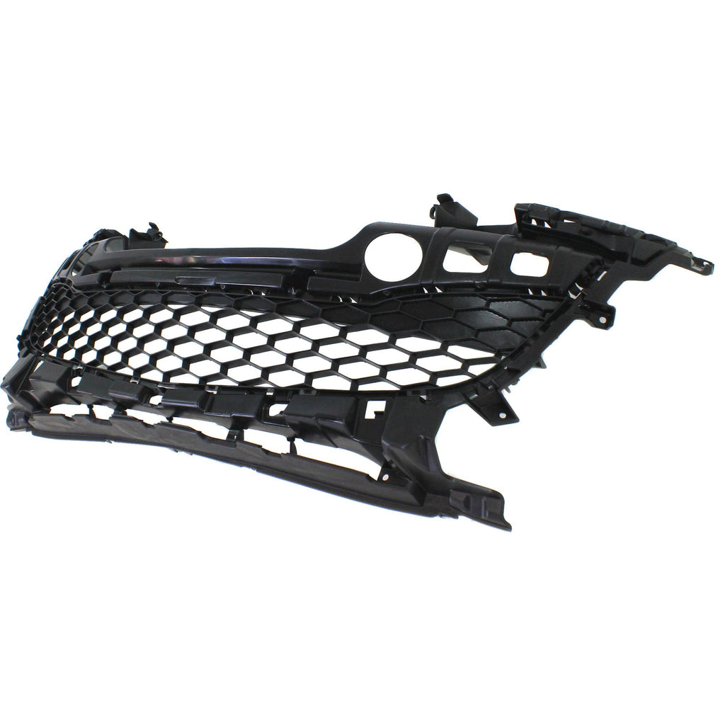 Garage-Pro Bumper Grille Compatible with 2012-2013 Mazda 3 and 3 Sport Textured Gray