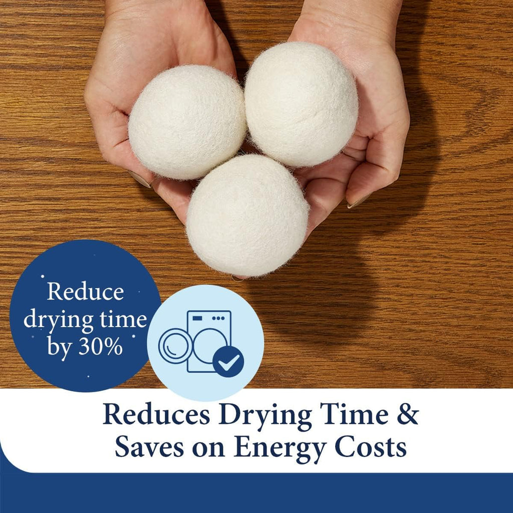 Wool Dryer Balls Premium Natural Fabric Softener