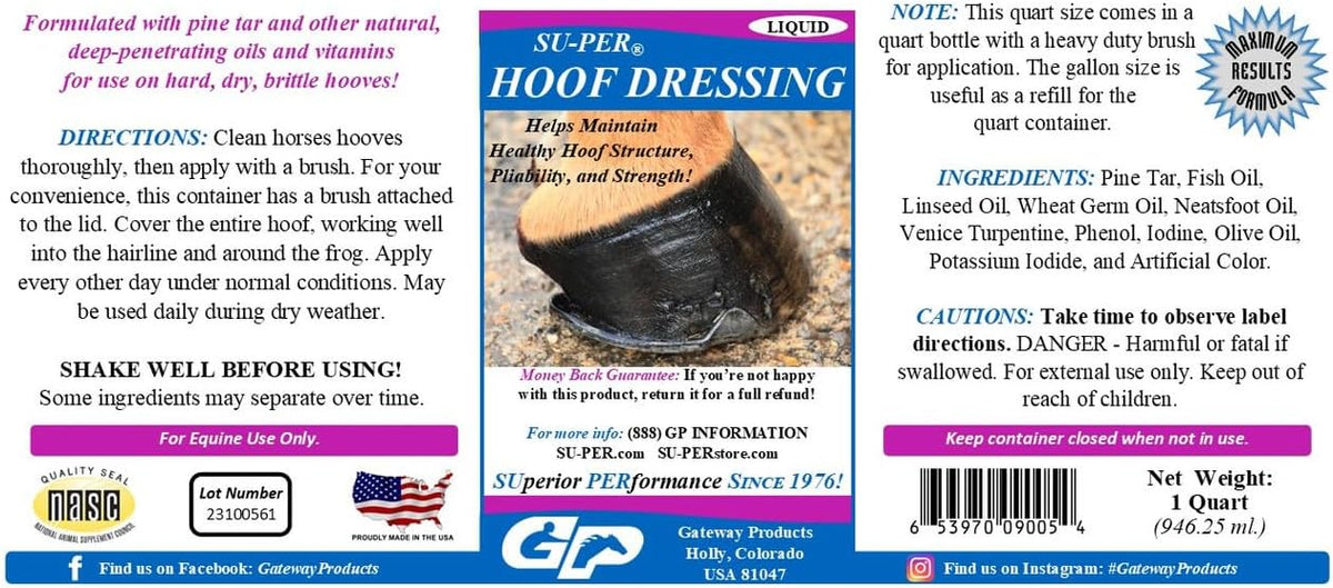 Hoof Dressing for Horses Hooves