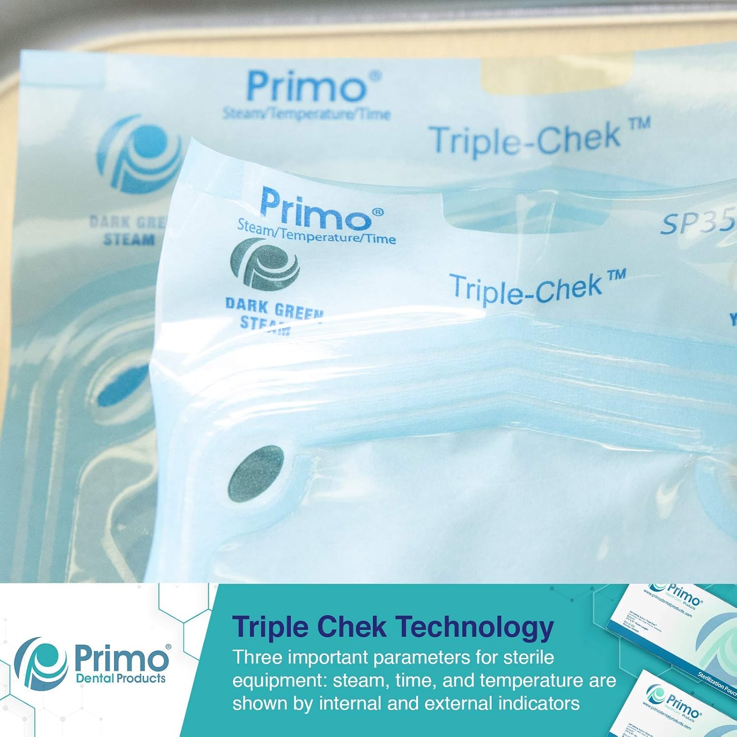 SP500 Self Seal Sterilization Pouches -Autoclave Sterilizer Bags for Dental Tools -Sterilization Bags for Nail