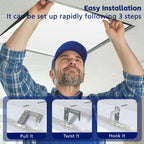 6Pack 2x2 LED Panel Light 5CCT Selectable Drop Ceiling Light Fixture