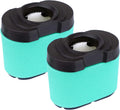 2 Pack GY21057 Air Filter, Replace for John Deere MIU11515 Z425 792105 YT4000 407777 40G777 40H777 44M777 44P777 Lawn Mower Air Filter with Foam Pre Cleaner