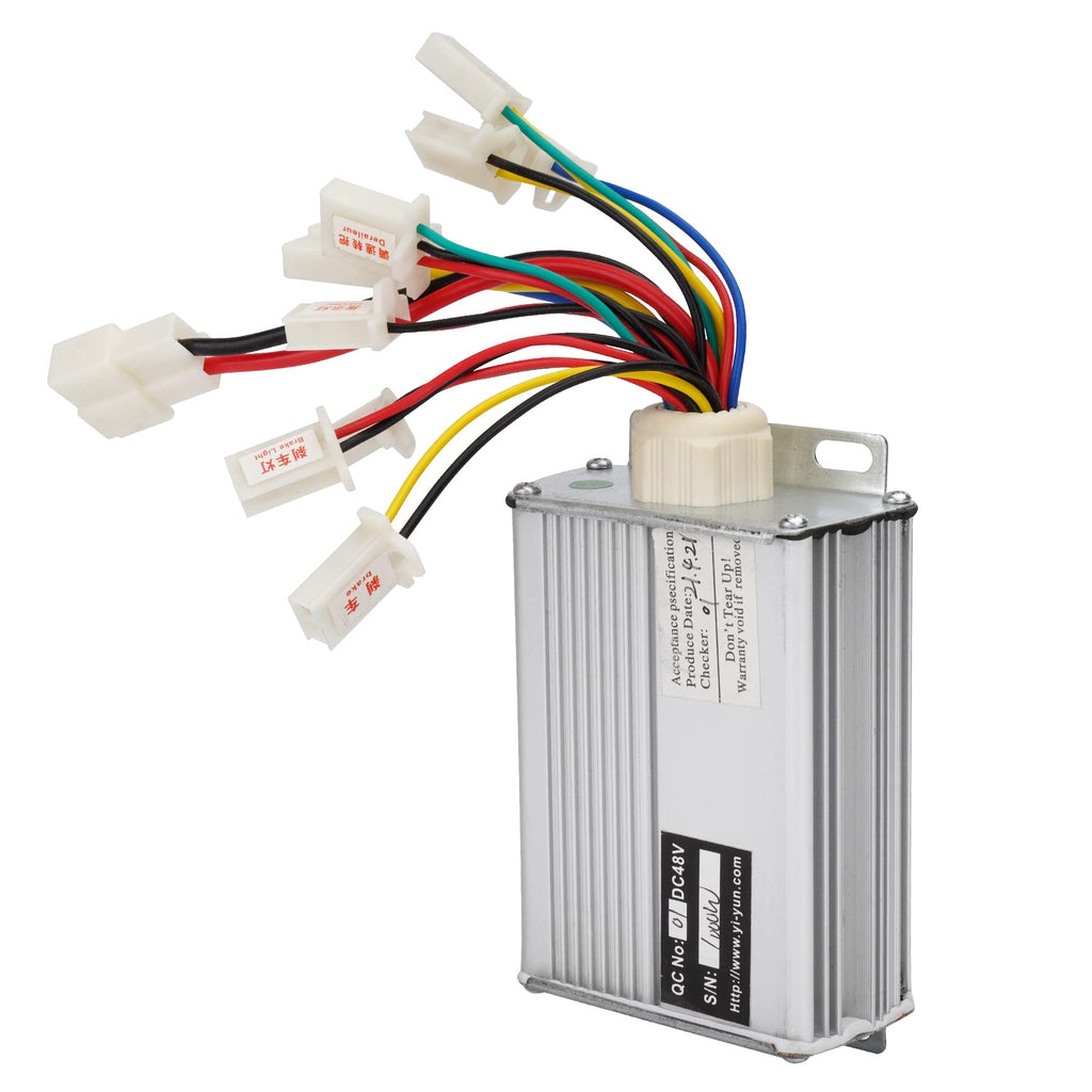 Controller 48V1000W for Brushed Motor with White Battery Connector Terminal