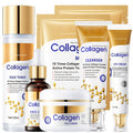 Collagen Skin Care Set, 6Pcs Face Care Sets for Older Women, Firming Skin, Shrink Pores, Smooth Wrinkles, Hydrating