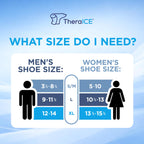 TheraICE Ankle Ice Pack Wrap, Sprained Ankle Brace Plantar Fasciitis Relief