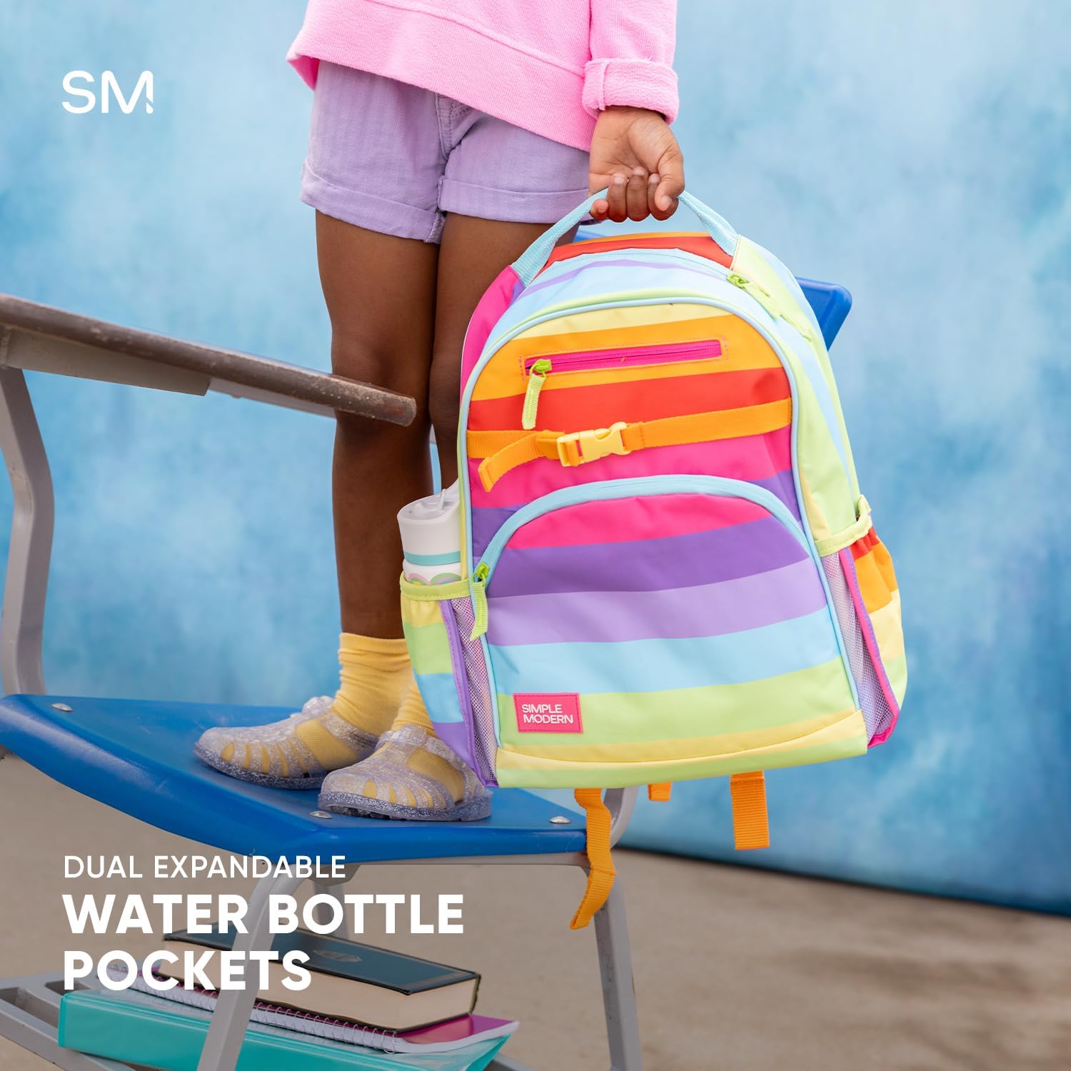 Simple Modern Medium Minecraft Toddler Backpack for School Girls and Boys | Kindergarten Elementary Kids Backpack |