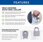 MaximalPower Vacuum Bags Compatible with Roborock S8+ S8 Pro Ultra (16)