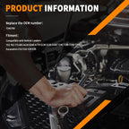 Ovabeyna 7246798 Hydraulic 3/8″ Male Flat Face Quick Coupler Skid Steer Cartridge Manifold Compatible with Bobcat 7246798