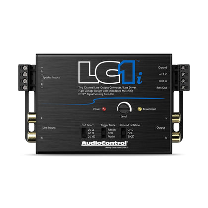 LC1i Active 2-Channel Line Driver & Line Output Converter for Adding Subwoofers or Amplifiers to Factory Car Audio