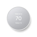 Nest Thermostat - Smart Thermostat for Home - Programmable Wifi Thermostat - Snow (Renewed)