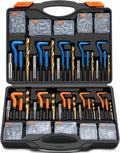 320PCS Helicoil Thread Repair Kit, Metric & SAE Heli Coil Insert Set