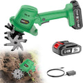 20V Cordless Tiller Cultivator for Gardening, Electric Garden Tiller with Only 1 x 2.0Ah Battery & Charger, Garden