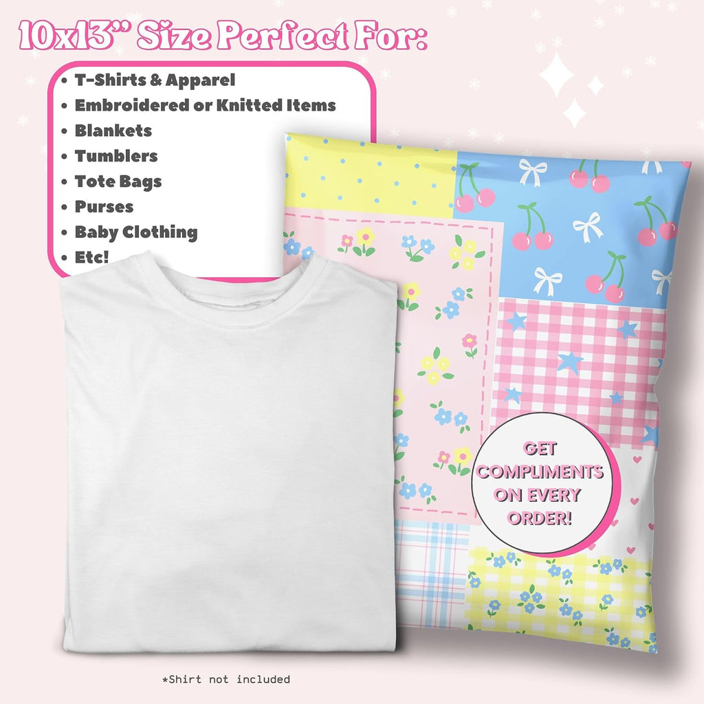 Poly-mailers 10x13 Shipping Bags for Small Business