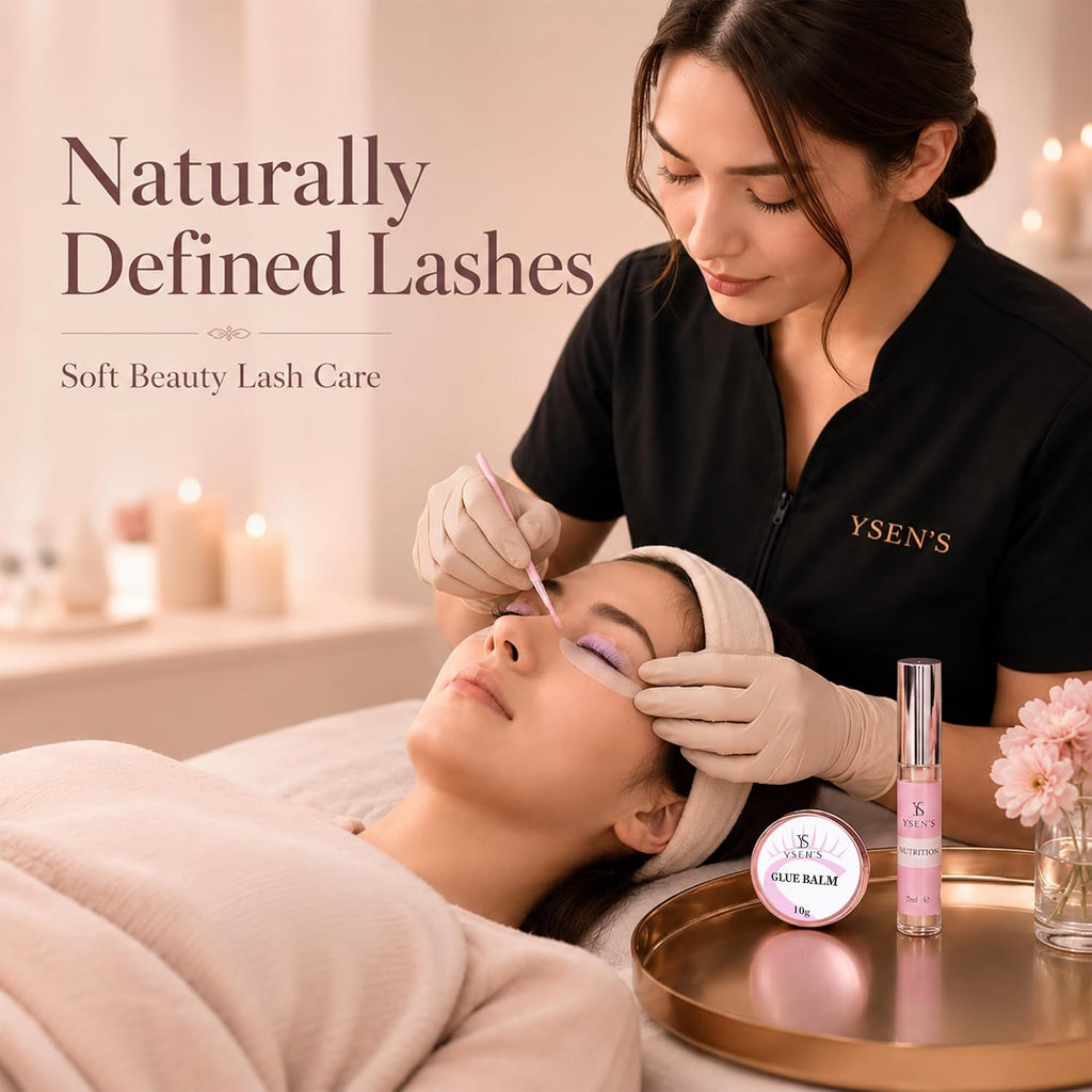 Lash Lift Kit – Lash Lift and Color Kit 4 in 1, Eyelash Lift and Brow Lamination Kit with Black Color and Glue Balm