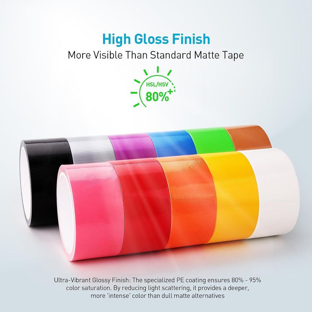 Duct Tape, Heavy Duty 1.88” x 30Ft, Blue