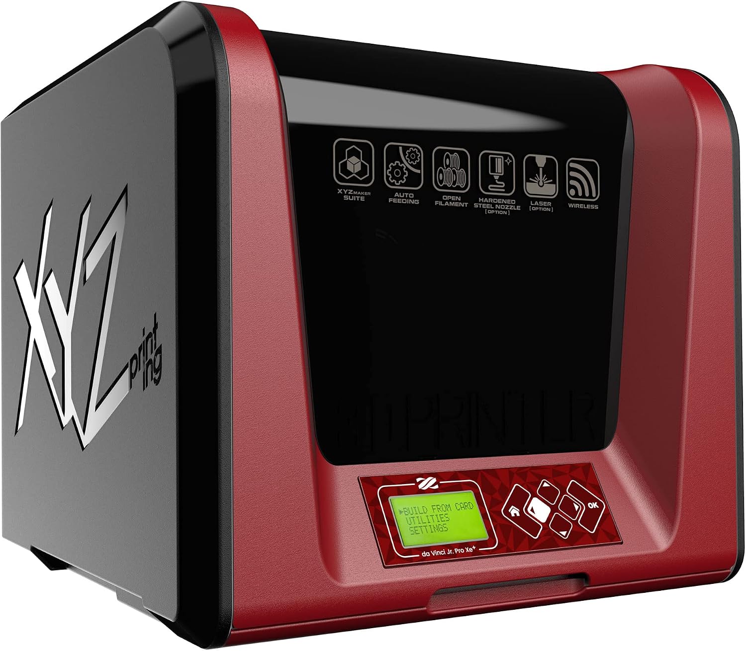 Da Vinci Jr Pro XE+ 3D Printer Harden Steel Nozzel Fully Open Source 3D Printers Printing Size 6.9” x 6.9” x 6.9”