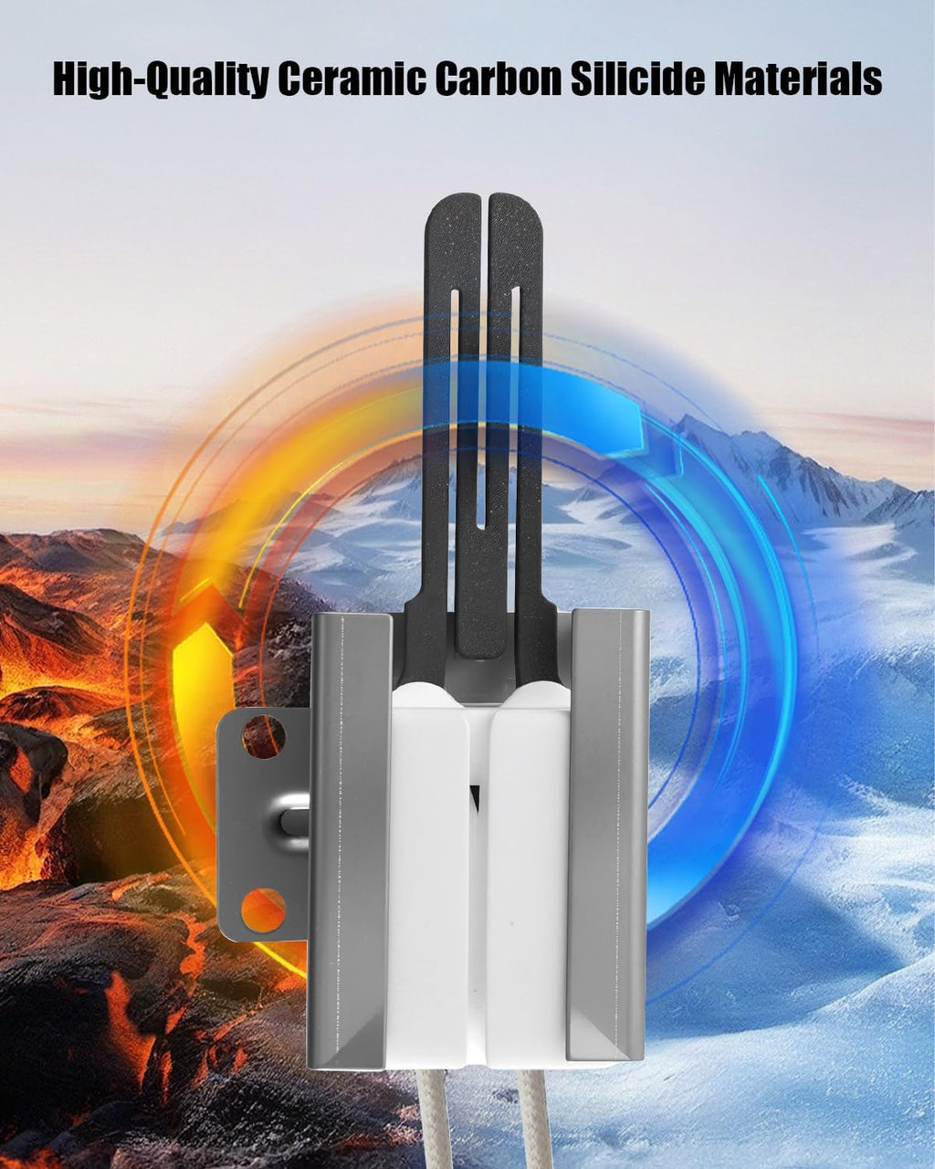 Range Oven Igniter Glowbar Fit for GE WB13X24924 Hotpoint Haier Ovens