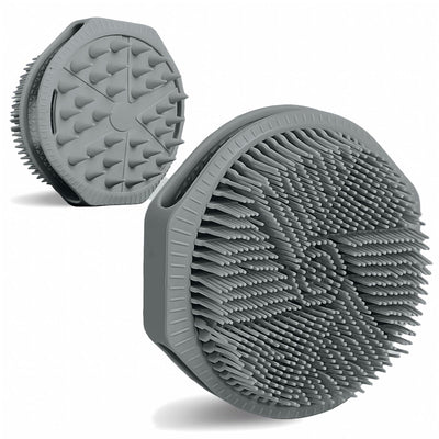 Silicone Body Scrubber, Dual-Sided Silicone Loofah for Shower, Exfoliating Body Brush Scrubber for Men and Women for