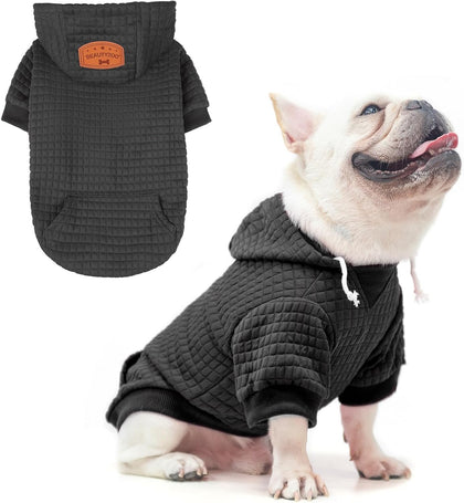 Dog Hoodie for Small Medium Large Dogs, Winter Fall Warm Dog Clothes for Puppy S M Sized Dogs Girl Boy, Dog Sweater