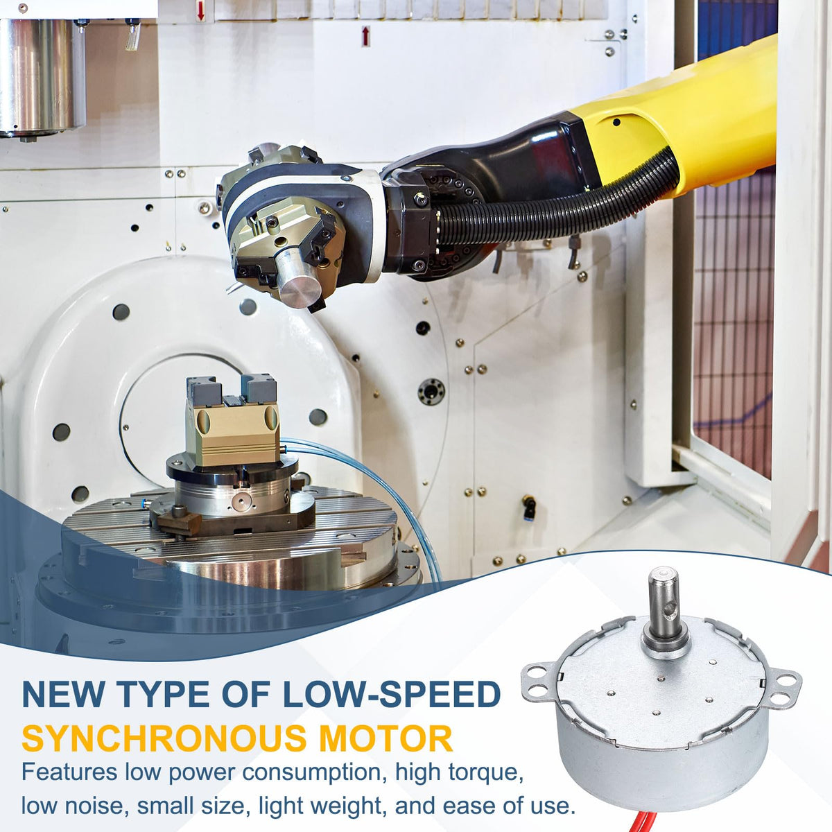MECCANIXITY 2Pcs TYC-50 Synchronous Motor AC12V 50/60Hz 30-36RPM 4W