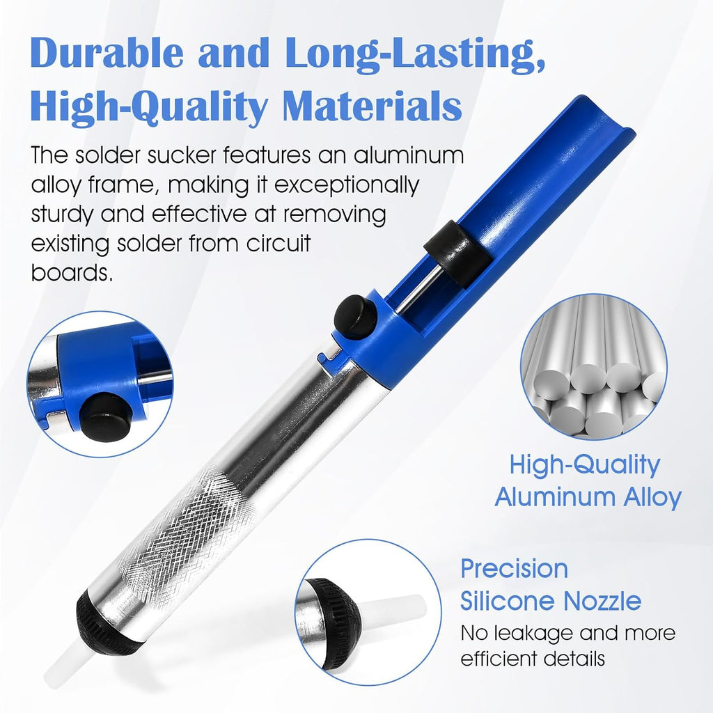 3pcs Solder Sucker Desoldering Vacuum Pump Solder Removal Tool