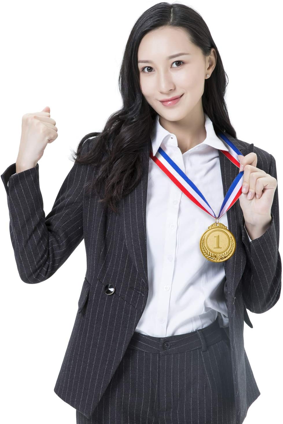 96 Piece Gold Silver Bronze Award Medals-Winner Medals Olympic Style | Gold Silver Bronze Medals Awards Medals for