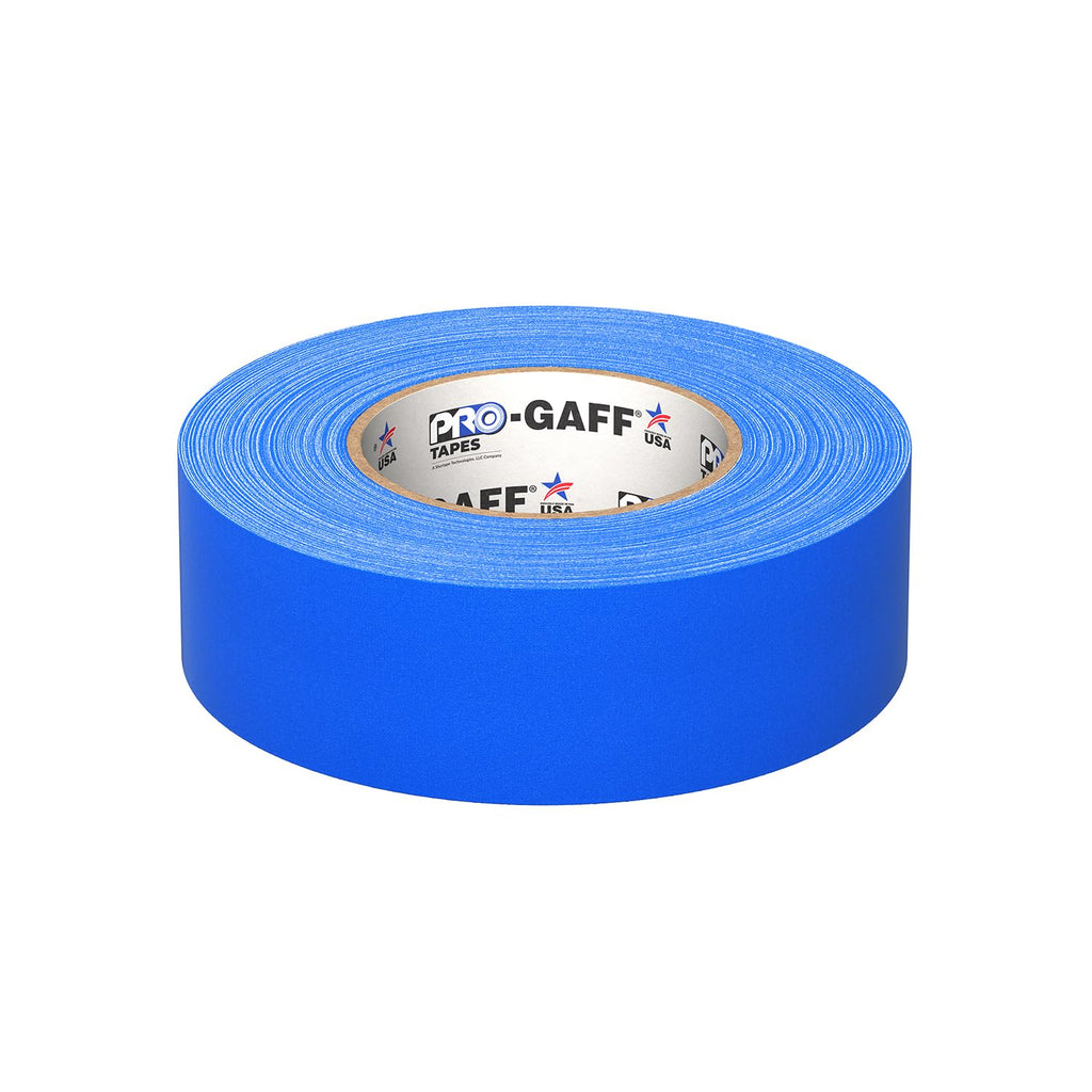 ProTapes Gaff Premium Matte Cloth Gaffer's Tape with Rubber Adhesive, 11 mils Thick, 55 yds Length, 2" Width