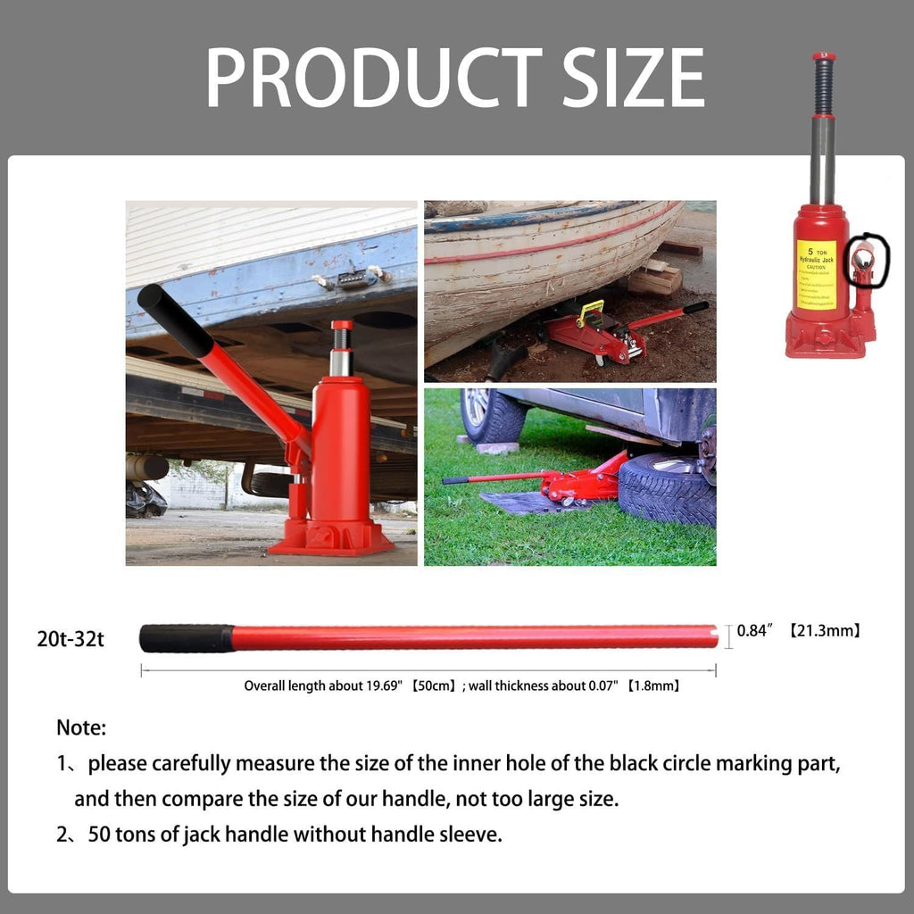 Jack Handle,Floor Hydraulic Bottle Vertical Hydraulic Car Replacement, Bottle Jack Handle with Handle