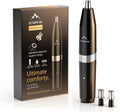 Professional Nose Hair Trimmer for Men & Women, USB-C Rechargeable Electric Ear & Nasal Clipper, Micro-Vacuum