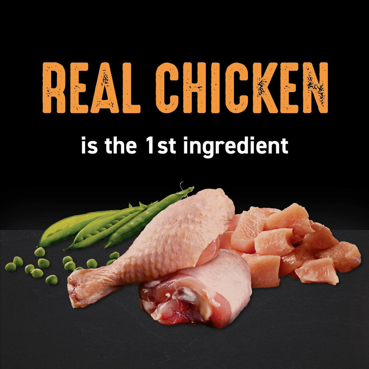 Grain Free High Protein Natural Adult Dry Cat Food, Chicken, 2 lb