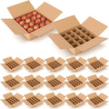 16 Pack Moving Boxes with Divider Kits, 13 x 13 x 4 Inch