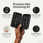 Shears 3.0, 5-Piece Precision Men’s Nail Grooming Travel Kit