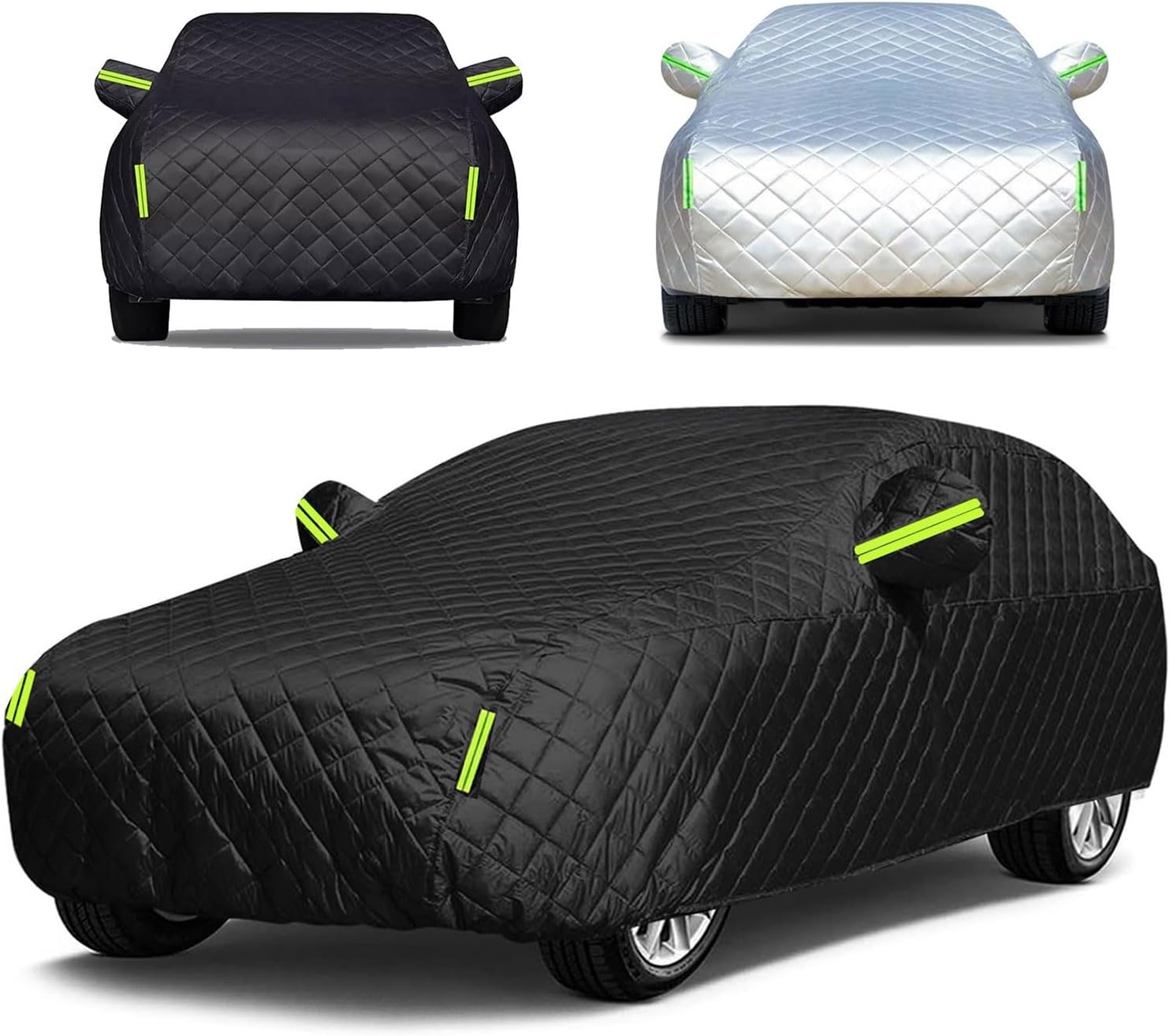 Winter Car Cover Hail Protection Padded for Volkswagen Golf 3 Cabrio 1993-2002 Multi-Layered Anti Hail Thickened