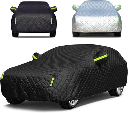 Winter Car Cover Hail Protection Padded for Volkswagen Golf 3 Cabrio 1993-2002 Multi-Layered Anti Hail Thickened